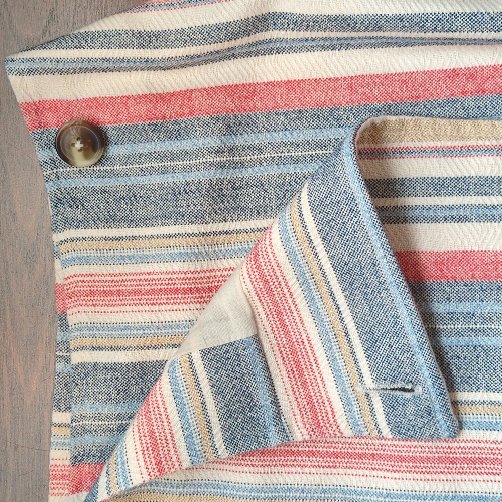 Porridge Wrap Mini Skirt Size S From Anthropologie - Picture 6 of 10